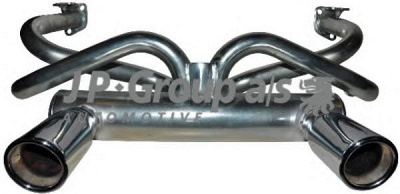 JP GROUP 8120802700 -  Глушитель для спортивного автомобиля